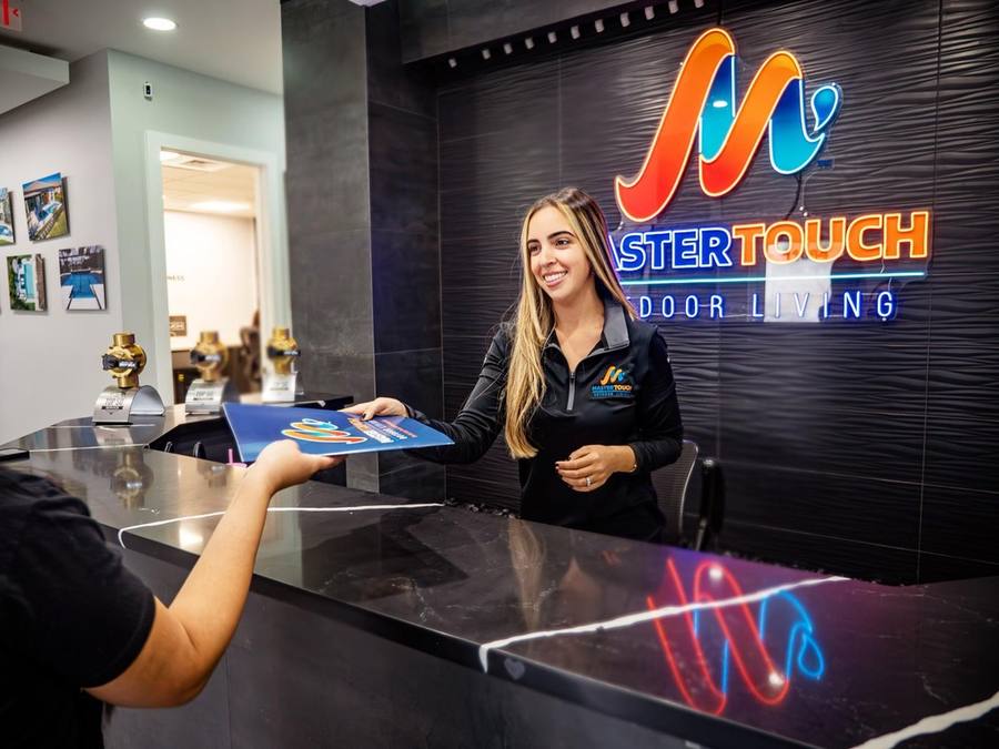 Inside the Master Touch office